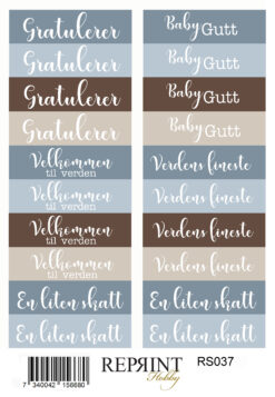 Happiness Baby Boy klistremerker