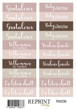 Happiness Baby Girl klistremerker