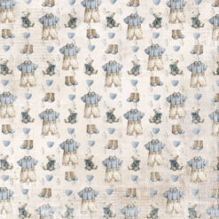 Reprint - Happiness Blue Heart Cloud