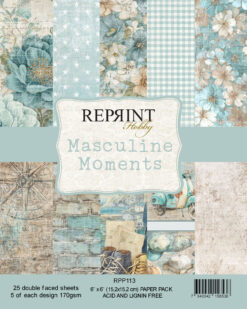 Reprint - Masculine Moments Collection 6x6