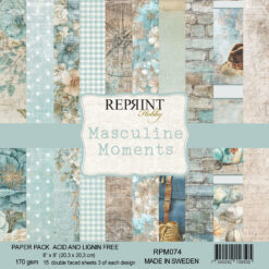 Reprint - Masculine Moments Collection 8x8
