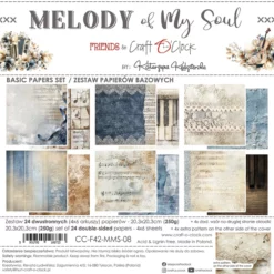 Melody of My Soul 8x8 Inch Basic Paper Set