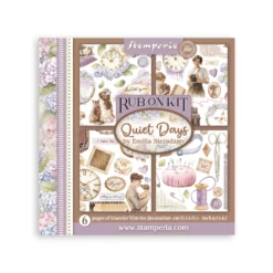 Quiet Days Rub-On 6,1x6,1 inch