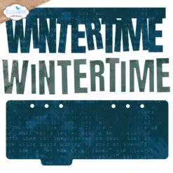 Wintertime wordstrip die 2316