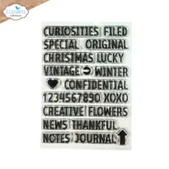Words stamp set CS438