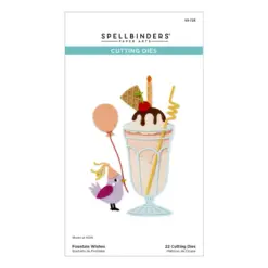 Happier Hour Etched Dies Fountain Wishes