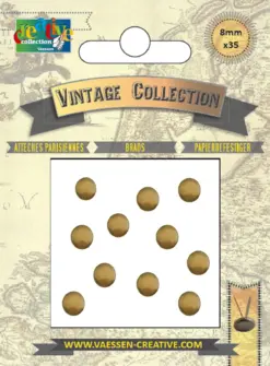 Antikk Gull Brads 8mm