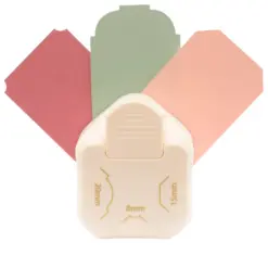 3-in-1 Corner Tag Punch 8-15-20mm
