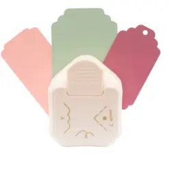 3-in-1 Corner Tag Punch Scallop