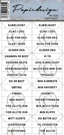 Kjærlighet klistremerker