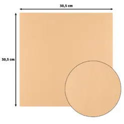 Linen Cardstock 250gsm 12x12" Parchment