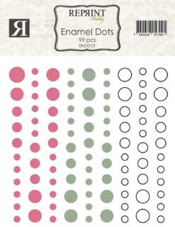 Summer Garden enamel dots