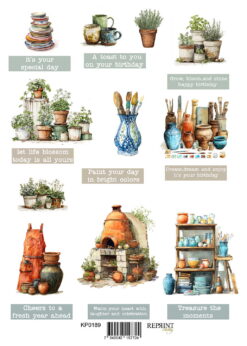 Reprint - The Potter klippeark A4 (KP0189)