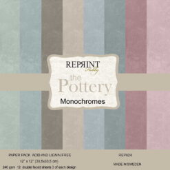 Reprint - The Pottery Monochromes - 12x12