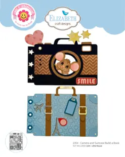 Camera and Suitcase Build a Book die 2354