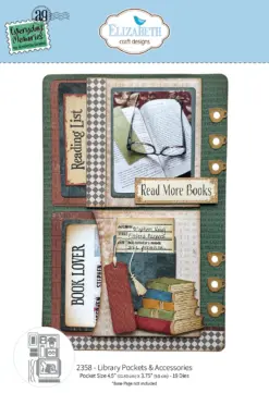 Library Pockets & Accessories die 2358