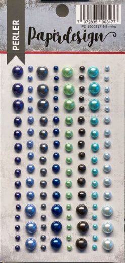 Perler Blå mix