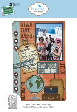 Rounded Travel Page die 2356