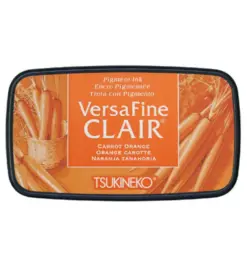 Carrot Orange - Versafine Clair pigment ink pad