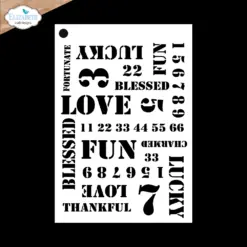 Journal Stencils 11, 4 pk. S061 - Bilde 8