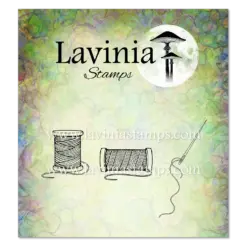 Reels & Needle Stamp LAV1060