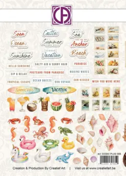 A Mice Vacation 02 Die-Cuts Creative CutOuts (79pcs) - Bilde 2