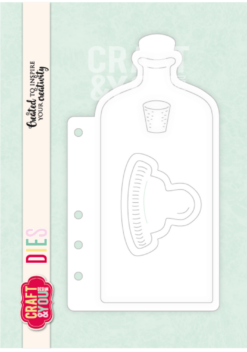 Bottle Journal Base Dies by Bea
