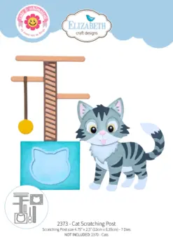 Cat Scratching Post die 2373