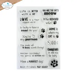 Cat Sentiments stamp set CS459 - Bilde 2