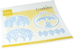 Creatables Christmas Baubles Round