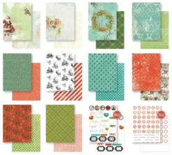 Christmas Cheer 6x8 Inch Paper Pad by Katie Pertiet