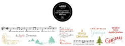 Christmas Cheer Kiss-Cut PET Tape Sentiment (5cmx5m) by Katie Pertiet