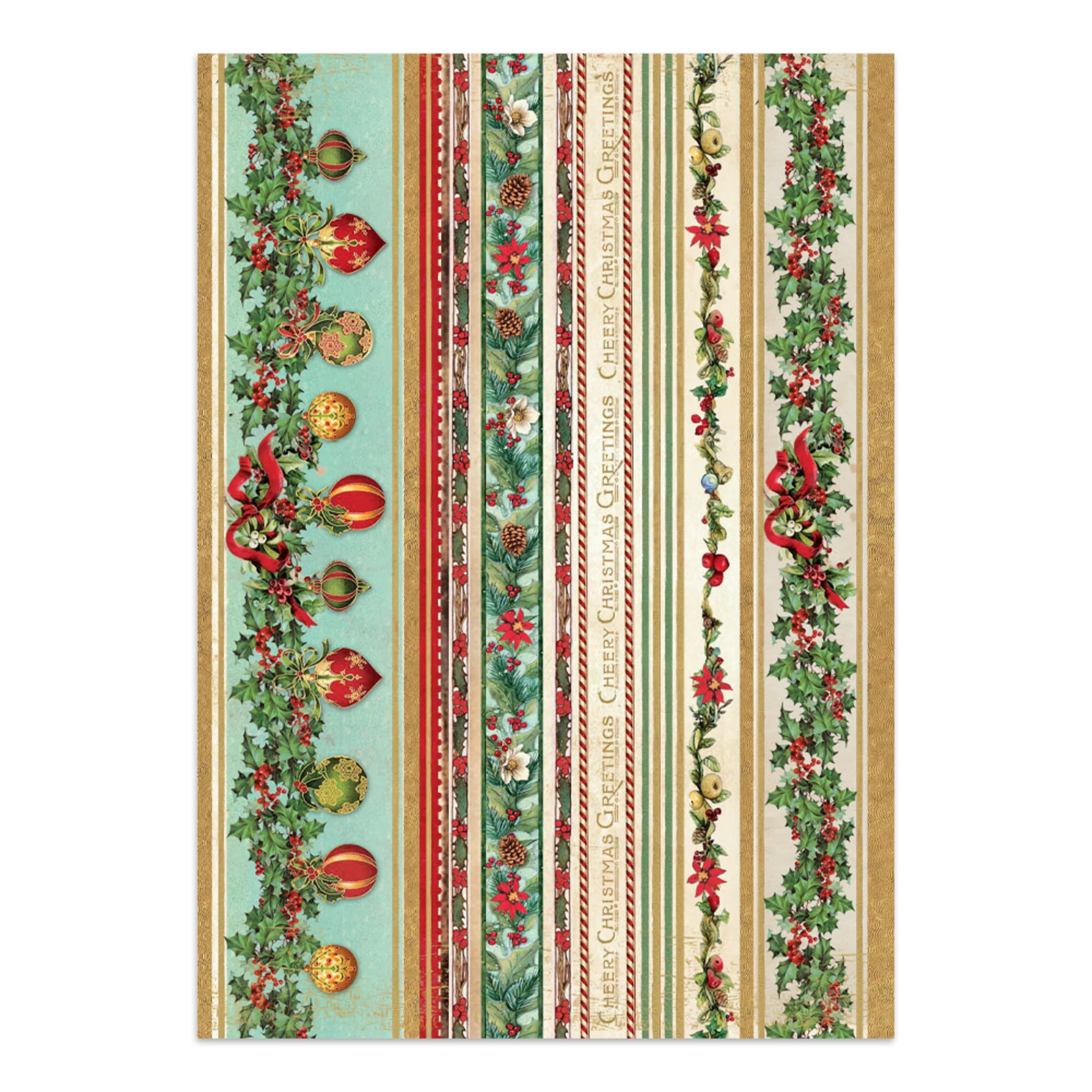 Classic Christmas Junk Journal Stickers, Backgrounds, Cut-Outs - Bilde 4