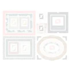 Clementine Chipboard Frame & Corners by Rosie's Studio