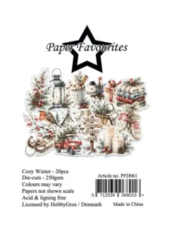 Die-Cuts A7 Cozy Winter (20pcs)