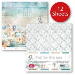 Fun by the Sea 12x12 Inch Paper Set 250gsm