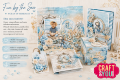 Fun by the Sea 12x12 Inch Paper Set 250gsm - Bilde 3