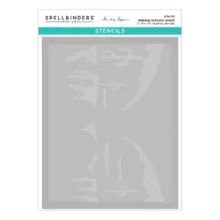 Classic Road Legends 2.0 Layered Stencils Highway Horizons-Desert by Mindy Eggen - Bilde 2