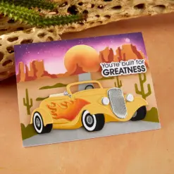 Classic Road Legends 2.0 Layered Stencils Highway Horizons-Desert by Mindy Eggen - Bilde 4