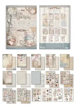 Home & Deco Coffee & Tea A4 Junk Journal - Bilde 2