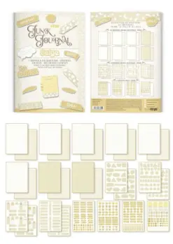 Basic Beige A4 Junk Journal - Bilde 2