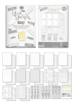Basic Grey A4 Junk Journal - Bilde 2