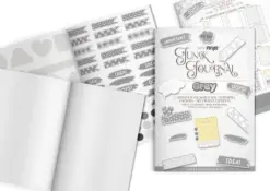Basic Grey A4 Junk Journal - Bilde 3