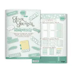 Basic Mint A4 Junk Journal