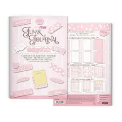Basic Pink A4 Junk Journal