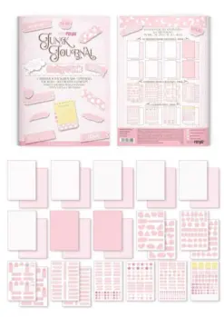 Basic Pink A4 Junk Journal - Bilde 2