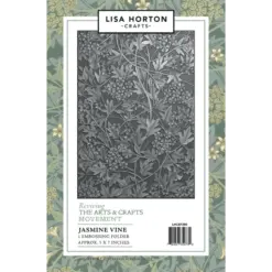 Reviving The Arts and Crafts Movement 3D Embossing Folder Jasmine Vine