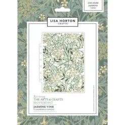 Reviving The Arts and Crafts Movement Layering Stencils Jasmine Vine