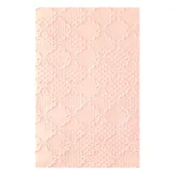 Buttons & Keepsakes 3D Embossing Folder Ribbons & Seams by Frank Garcia