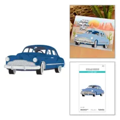 Classic Road Legends 2.0 Etched Dies Sedan Street Cruiser by Mindy Eggen - Bilde 4